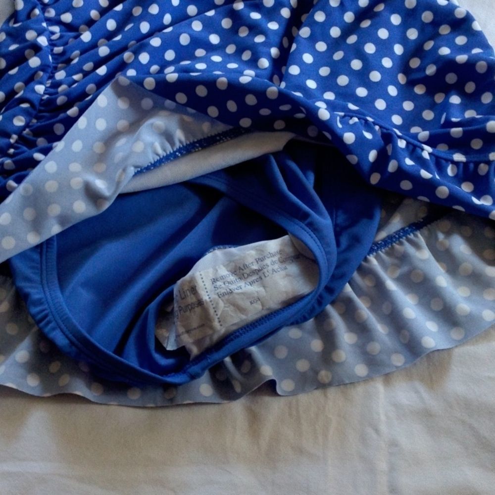 Beach Diva one piece swim suit size 8 - Picture 5 of 10